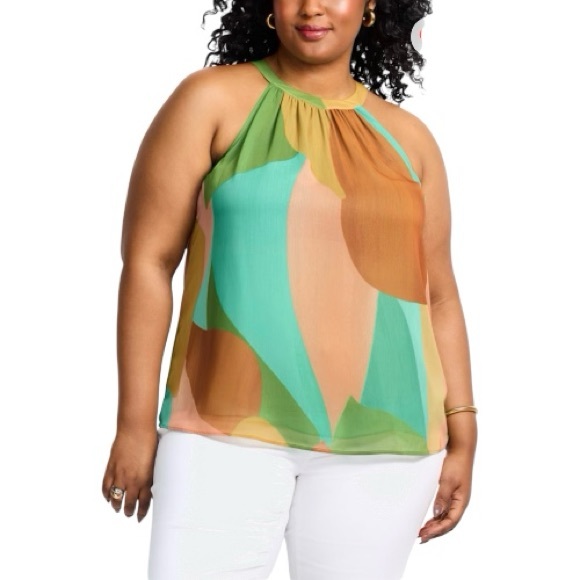 Daniel Rainn Skyla Halter Tank 2X New With Tags NEW FALL - Picture 1 of 10